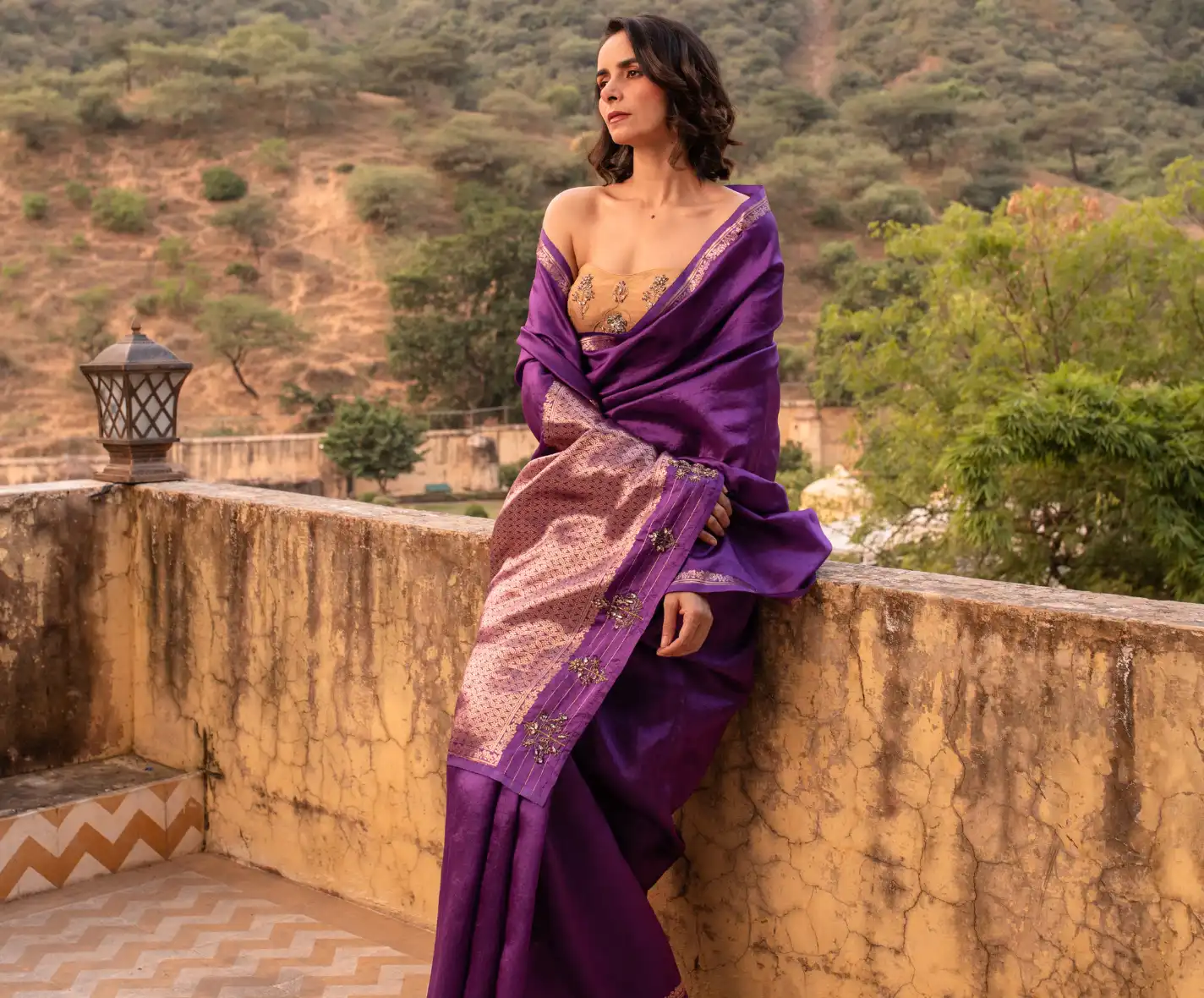 Jamuni_saree_Sunhara_blouse