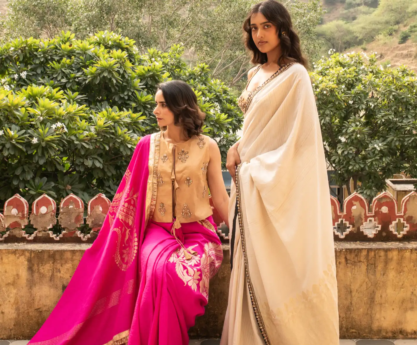 Ratna_saree_Rukma_blouse_Navratna_saree